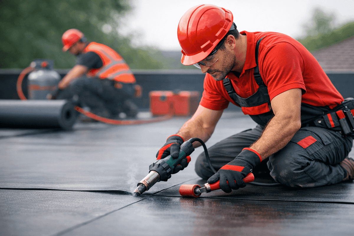 EPDM Roofing service by Ripon Area Roofing