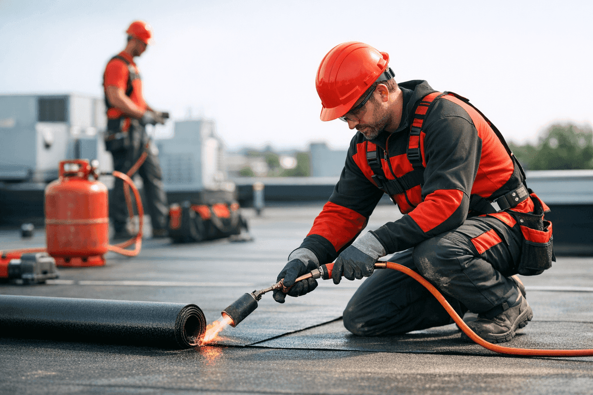 Flat Roofs service by Ripon Area Roofing