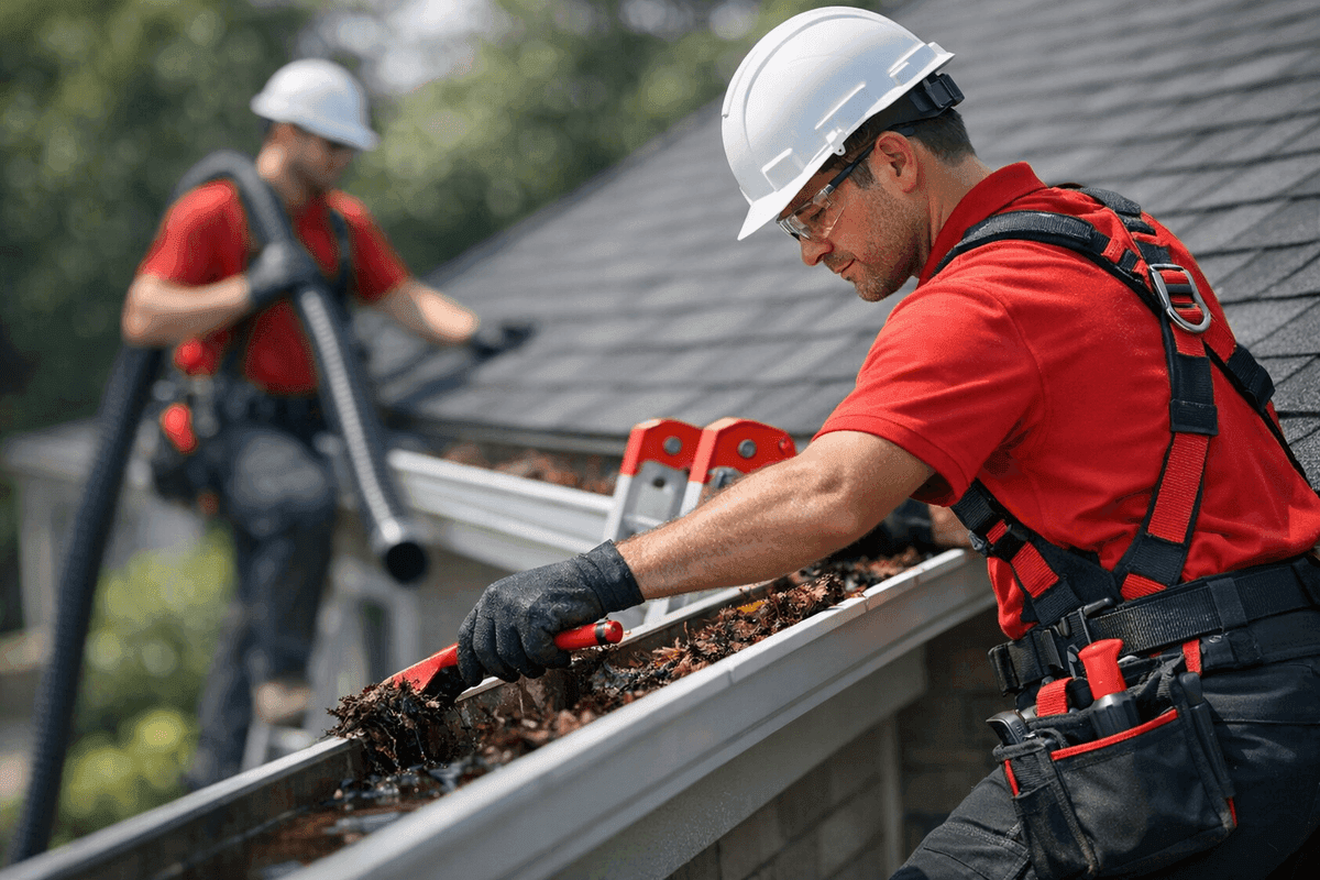 Gutter Cleaning service by Ripon Area Roofing