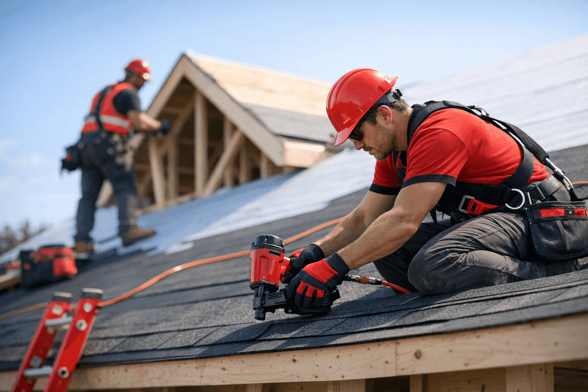 New Construction service by Ripon Area Roofing