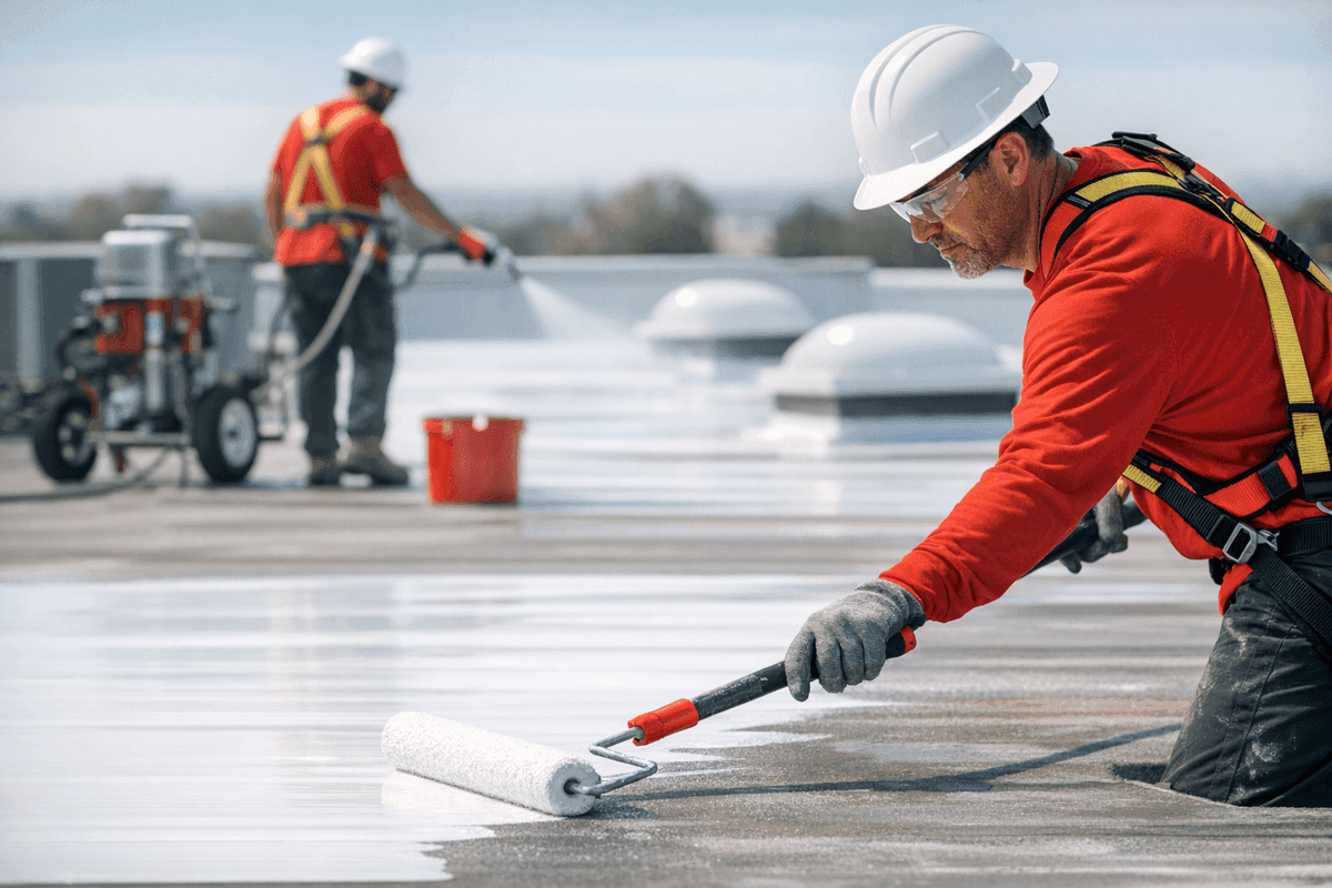 Roof Coatings (Large Scale) service by Ripon Area Roofing