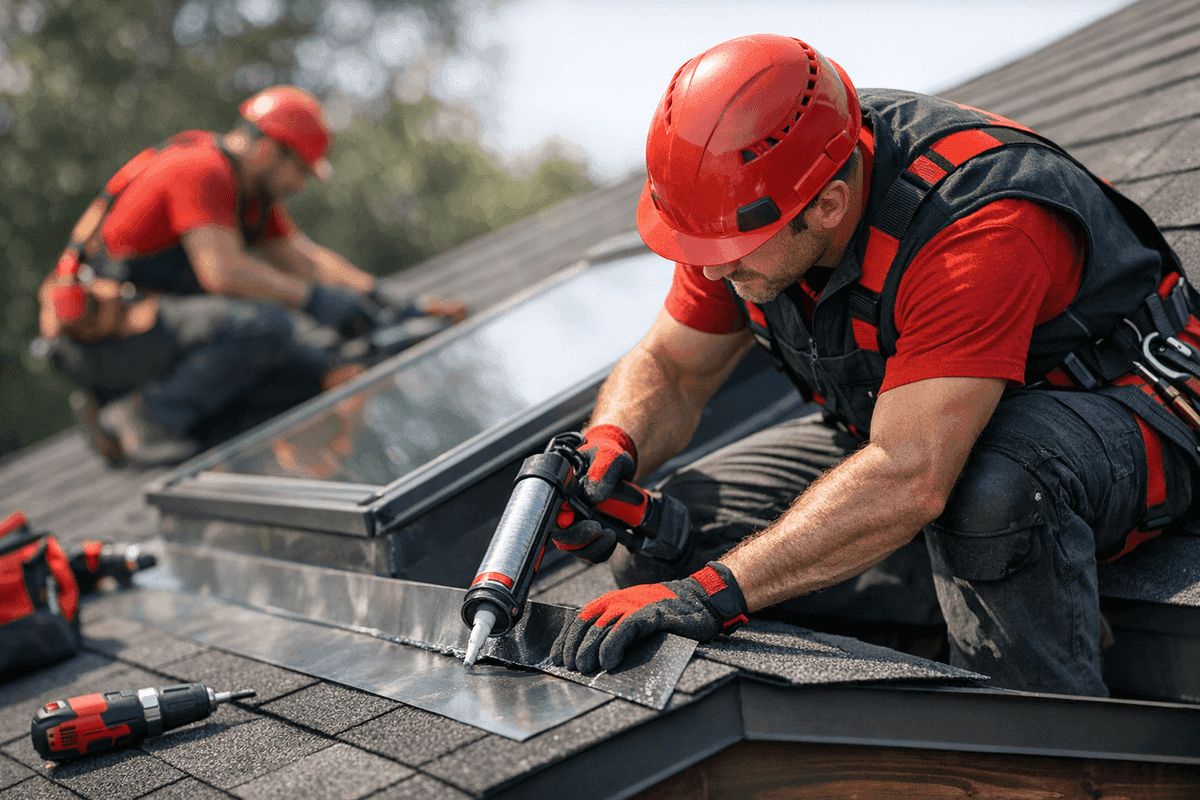 Roof Flashing Repair service by Ripon Area Roofing