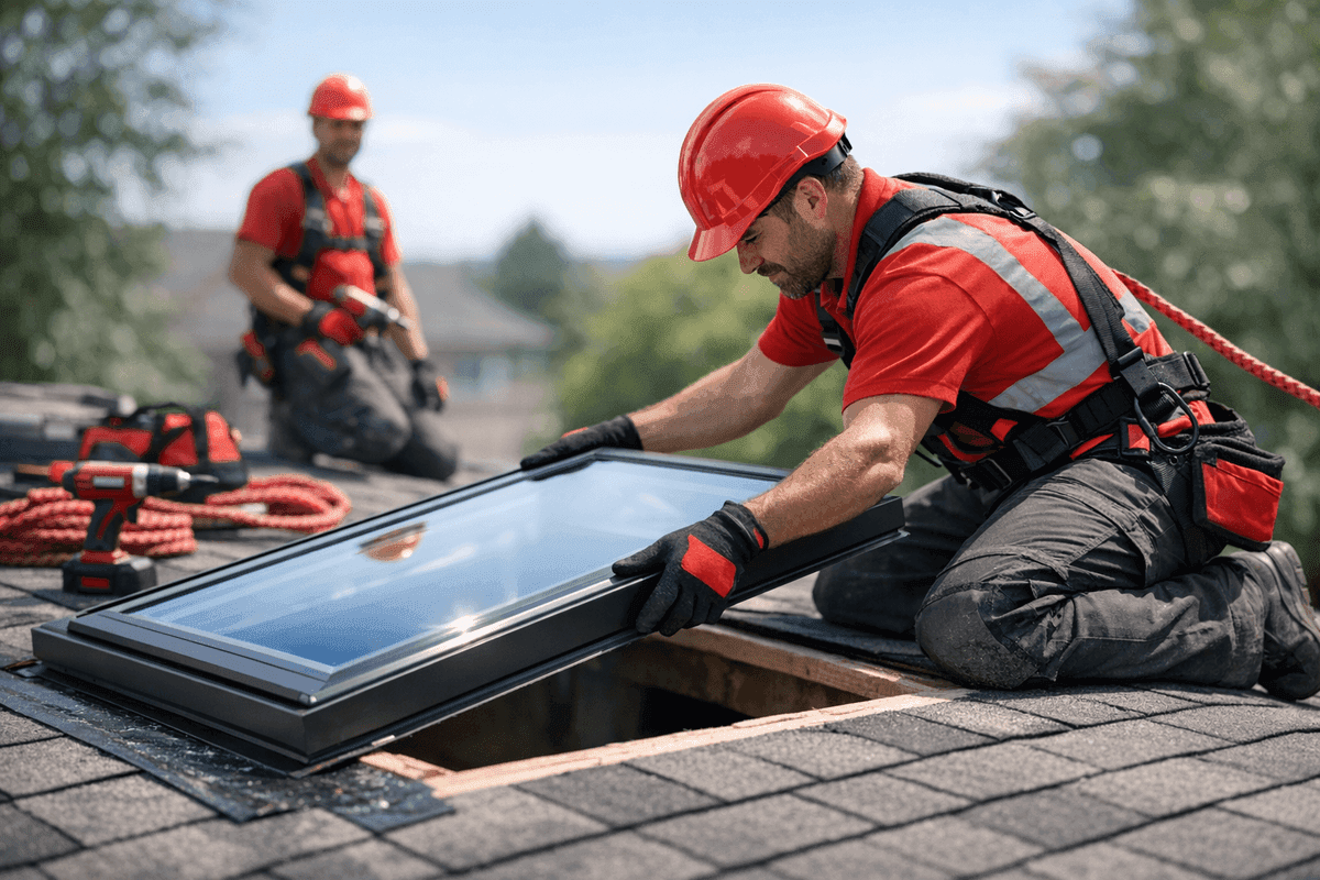 Skylight Installation service by Ripon Area Roofing