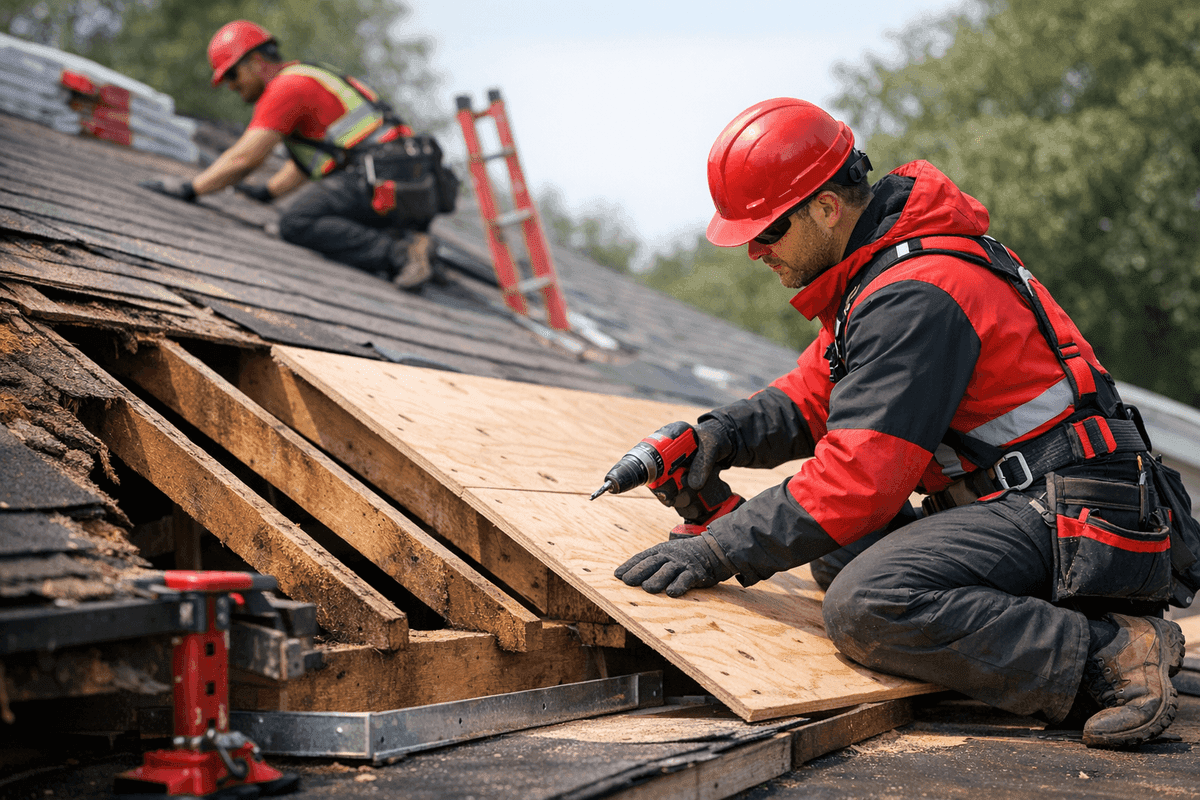 Structural Repair service by Ripon Area Roofing