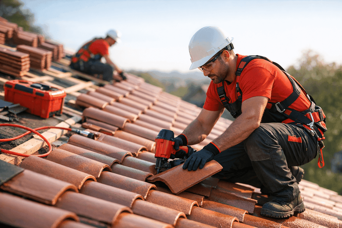 Tile Roofing service by Ripon Area Roofing