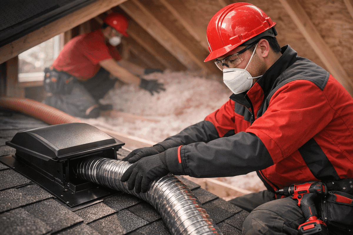 Ventilation & Insulation service by Ripon Area Roofing